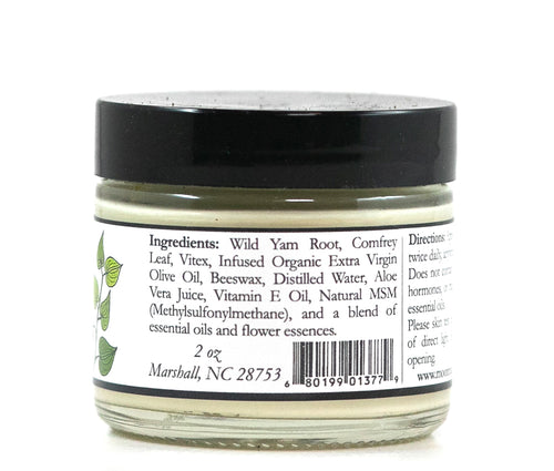 MoonMaid Botanicals Wild Yam Cream Ingredients