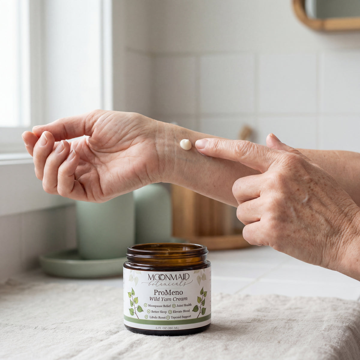 Women's ProMeno Wild Yam Cream – MoonMaid Botanicals