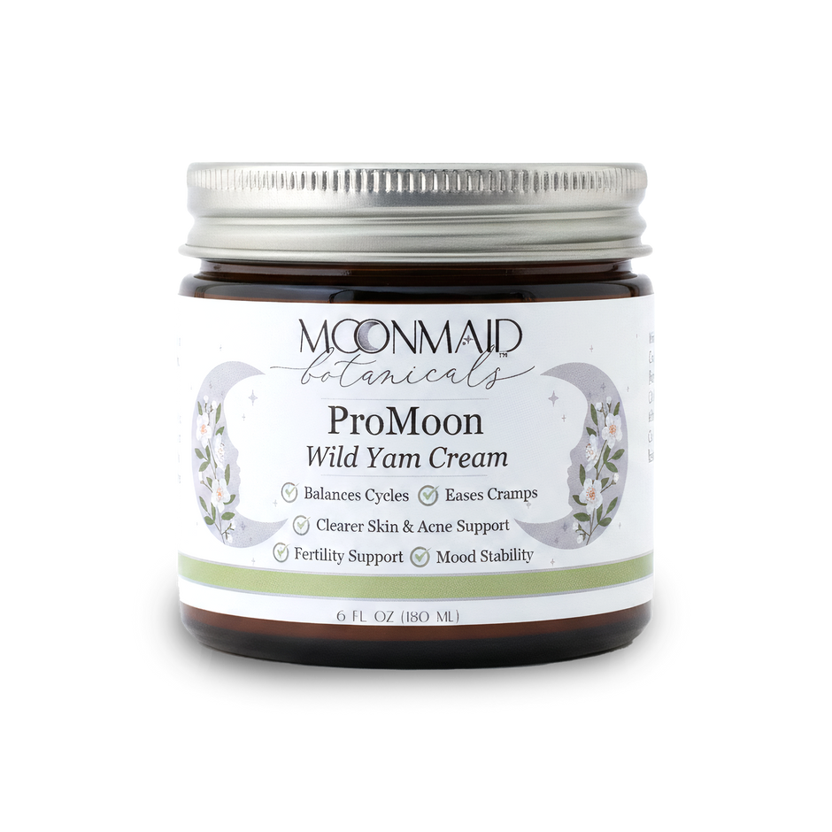Wild Yam Cream for Natural Hormone Balance | MoonMaid Botanicals